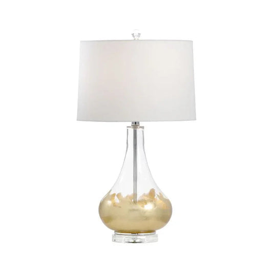 Hand Leafed Gold Design Table Lamp - LOOMLAN - Chelsea House - Table Lamps