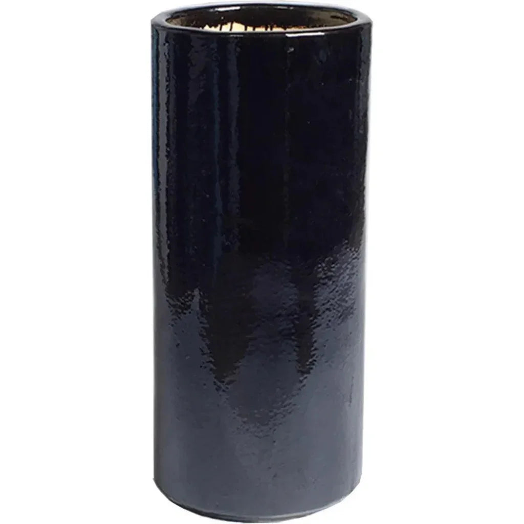 Handcrafted Tall Ceramic Outdoor Pot