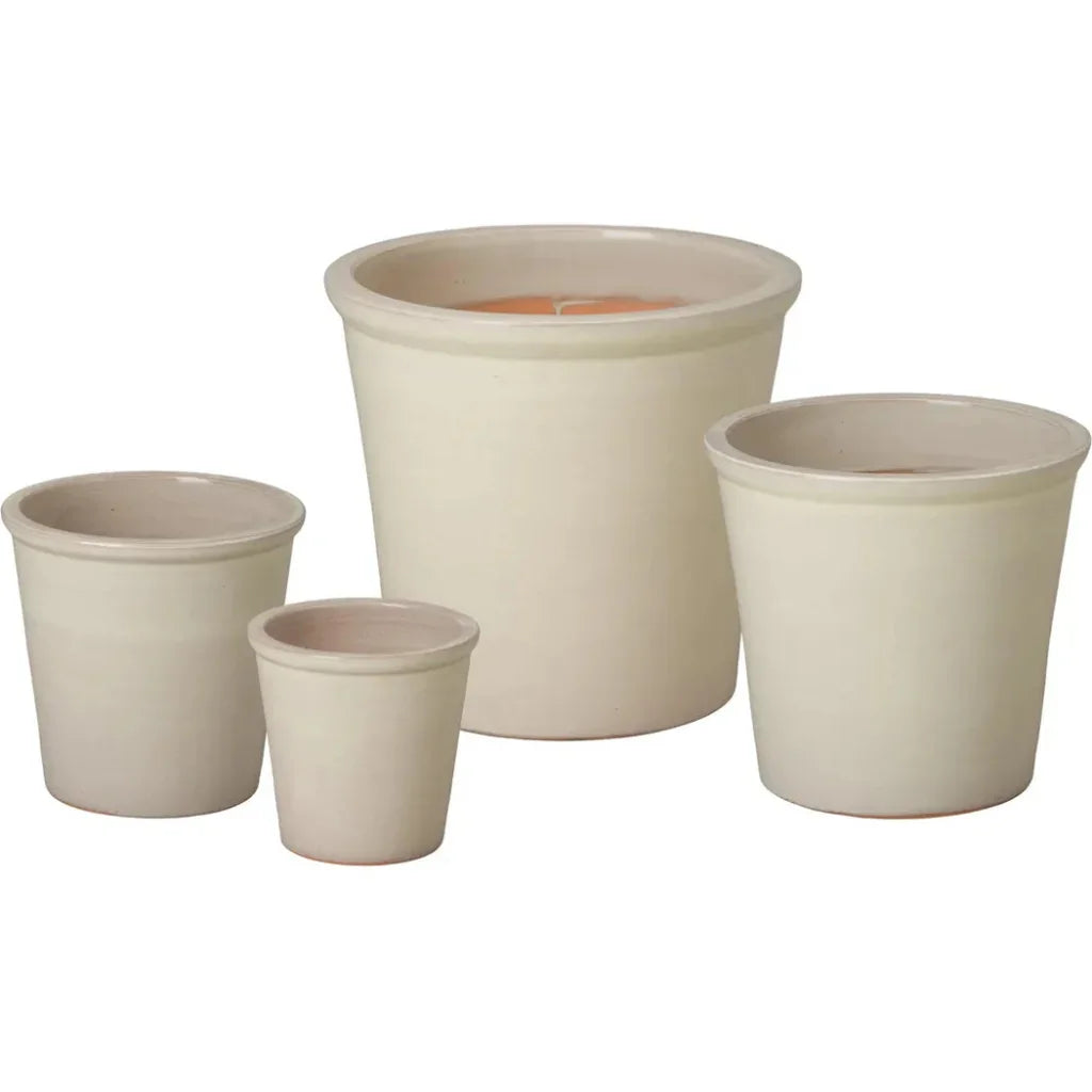 Handmade Ceramic Round Planter - LOOMLAN - Emissary - Planters