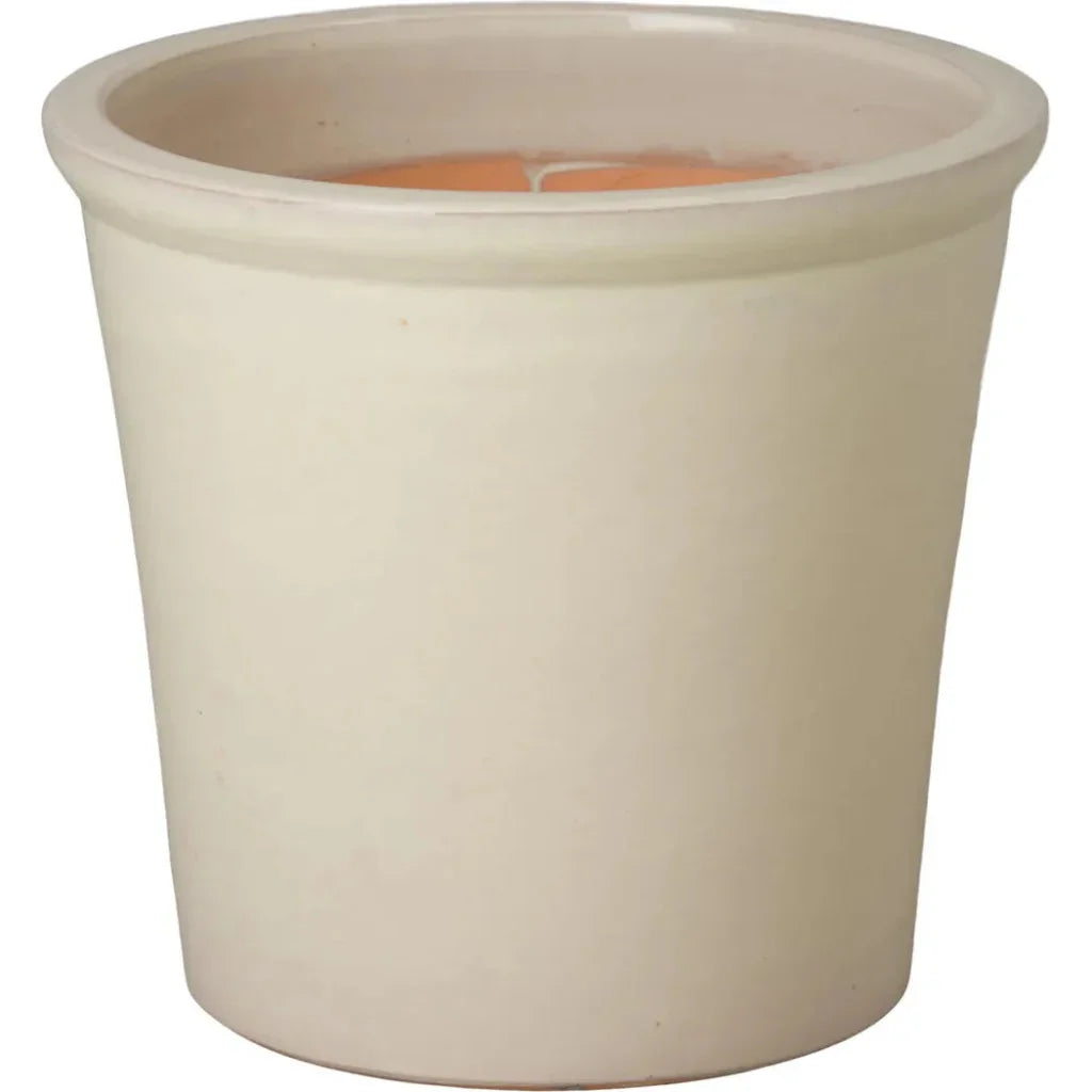 Handmade Ceramic Round Planter - LOOMLAN - Emissary - Planters