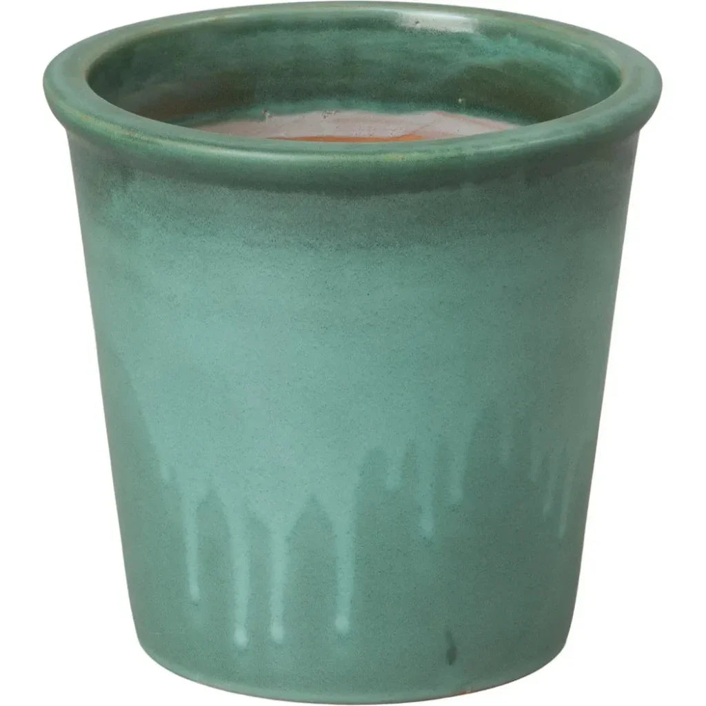 Handmade Ceramic Round Planter - LOOMLAN - Emissary - Planters