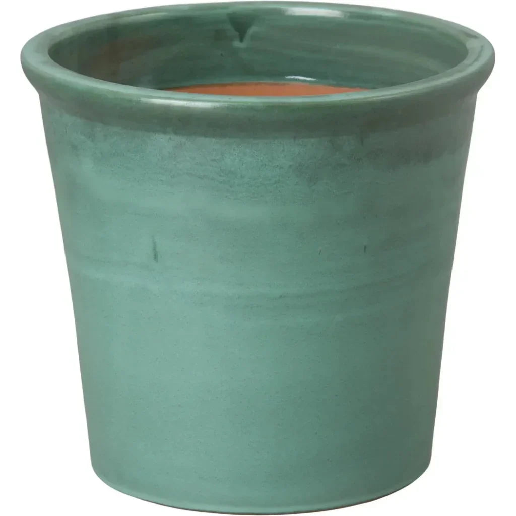 Handmade Ceramic Round Planter - LOOMLAN - Emissary - Planters