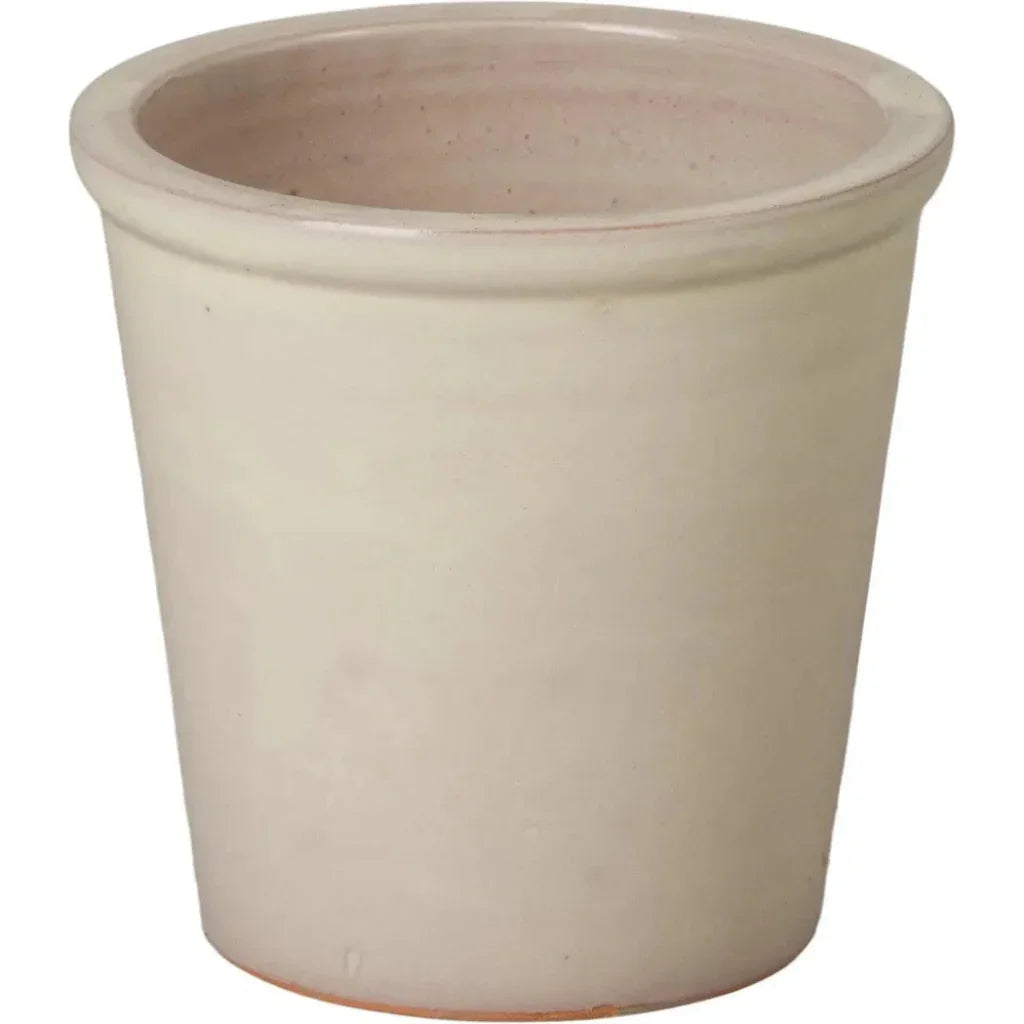 Handmade Ceramic Round Planter - LOOMLAN - Emissary - Planters