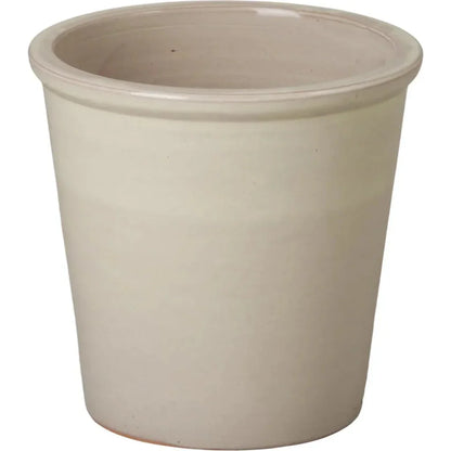 Handmade Ceramic Round Planter - LOOMLAN - Emissary - Planters