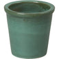 Handmade Ceramic Round Planter - LOOMLAN - Emissary - Planters