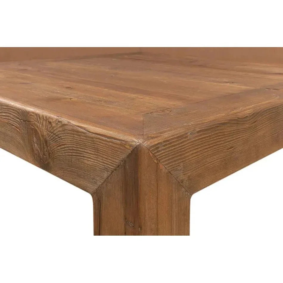 Handmade Square Coffee Table Natural 39" - LOOMLAN - Sarreid - Coffee Tables
