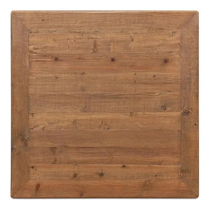 Handmade Square Coffee Table Natural 39" - LOOMLAN - Sarreid - Coffee Tables