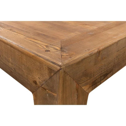 Handmade Square Coffee Table Natural 57" - LOOMLAN - Sarreid - Coffee Tables