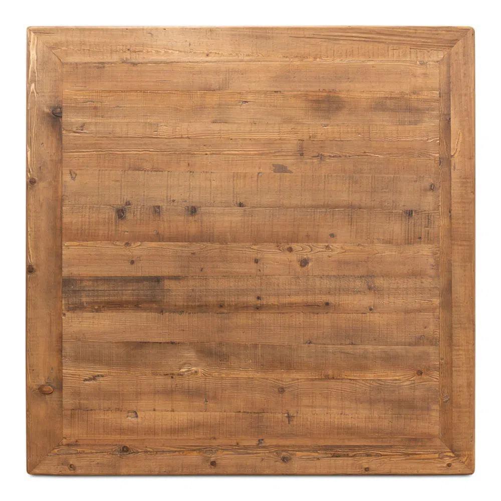 Handmade Square Coffee Table Natural 57" - LOOMLAN - Sarreid - Coffee Tables