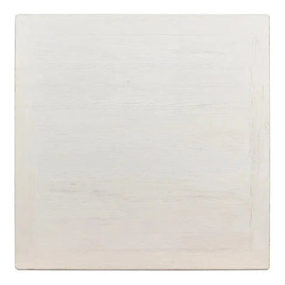 Handmade Square Coffee Table White 57" - LOOMLAN - Sarreid - Coffee Tables