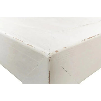 Handmade Square Coffee Table White 57" - LOOMLAN - Sarreid - Coffee Tables