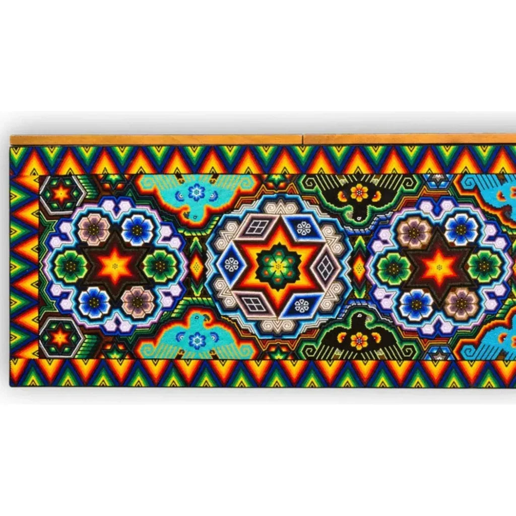 Handmade Unique Beaded Cabinet Deer - LOOMLAN - Victor Betancourt - Sideboards