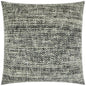 Handspun Textured Black Large Throw Pillow Insert - LOOMLAN - D.V. Kap - Throw Pillows