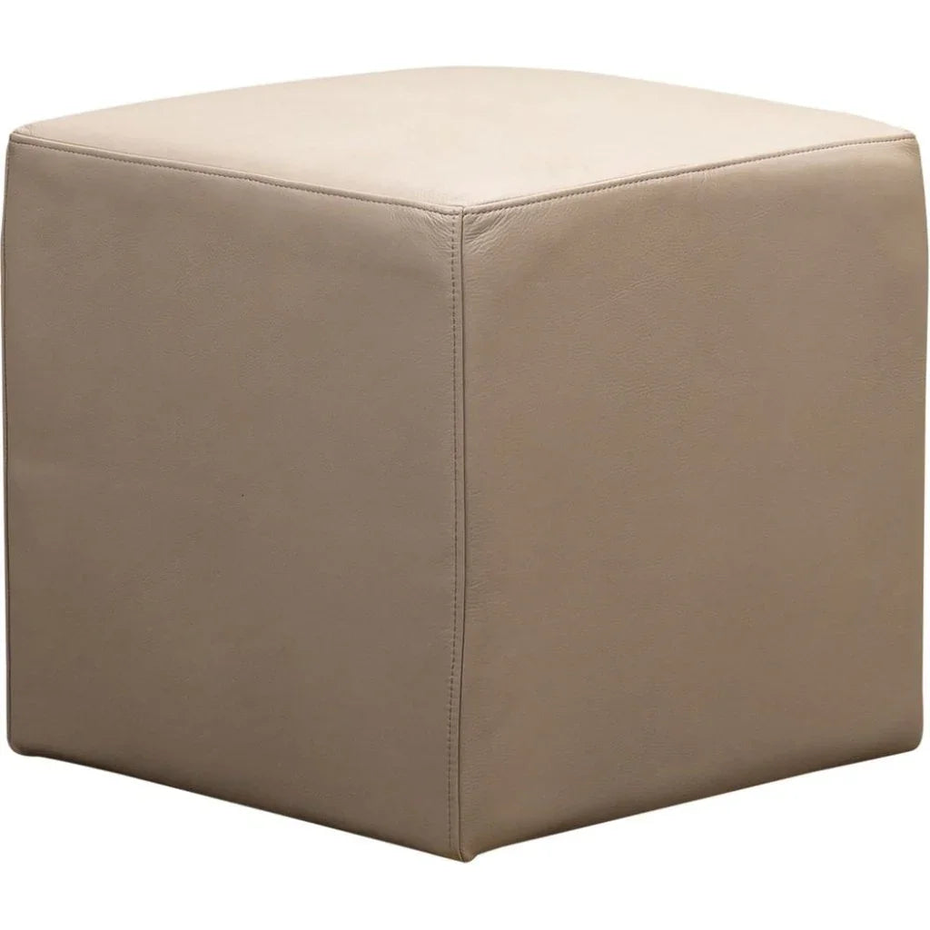 Happy Hour Leather Storage Swivel Ottoman - LOOMLAN - Ottomans