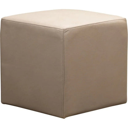 Happy Hour Leather Storage Swivel Ottoman - LOOMLAN - Ottomans