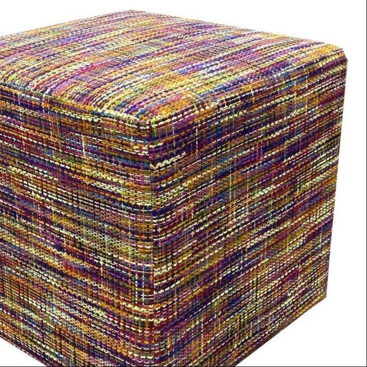 Happy Hour Leather Storage Swivel Ottoman - LOOMLAN - Ottomans