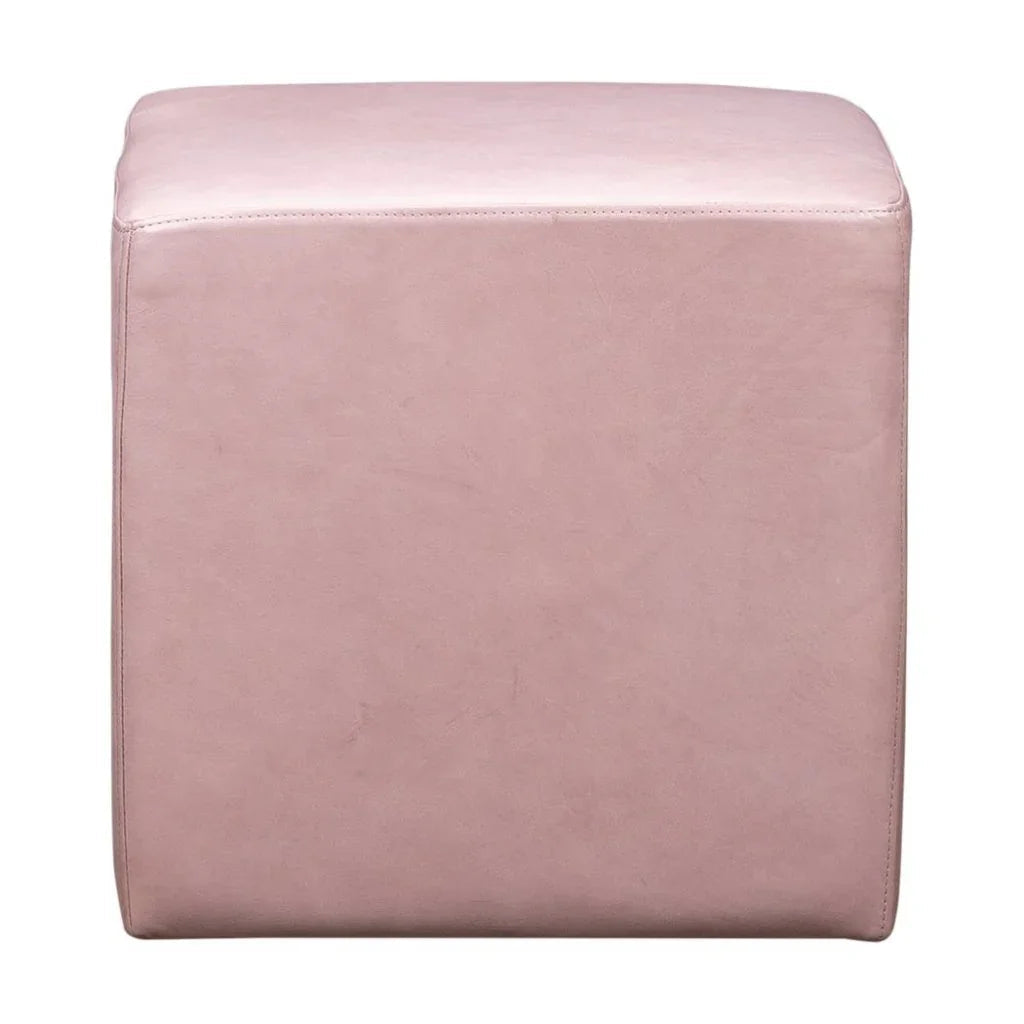 Happy Hour Leather Storage Swivel Ottoman - LOOMLAN - Ottomans