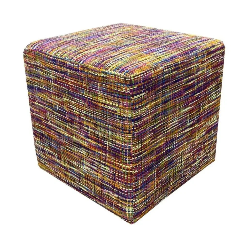 Happy Hour Leather Storage Swivel Ottoman - LOOMLAN - Ottomans