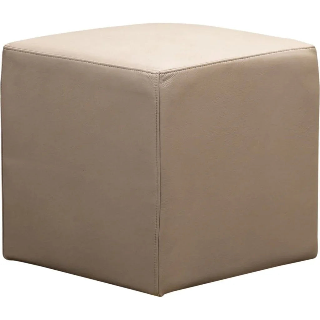 Happy Hour Leather Storage Swivel Ottoman - LOOMLAN - Ottomans