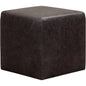 Happy Hour Leather Storage Swivel Ottoman - LOOMLAN - Ottomans