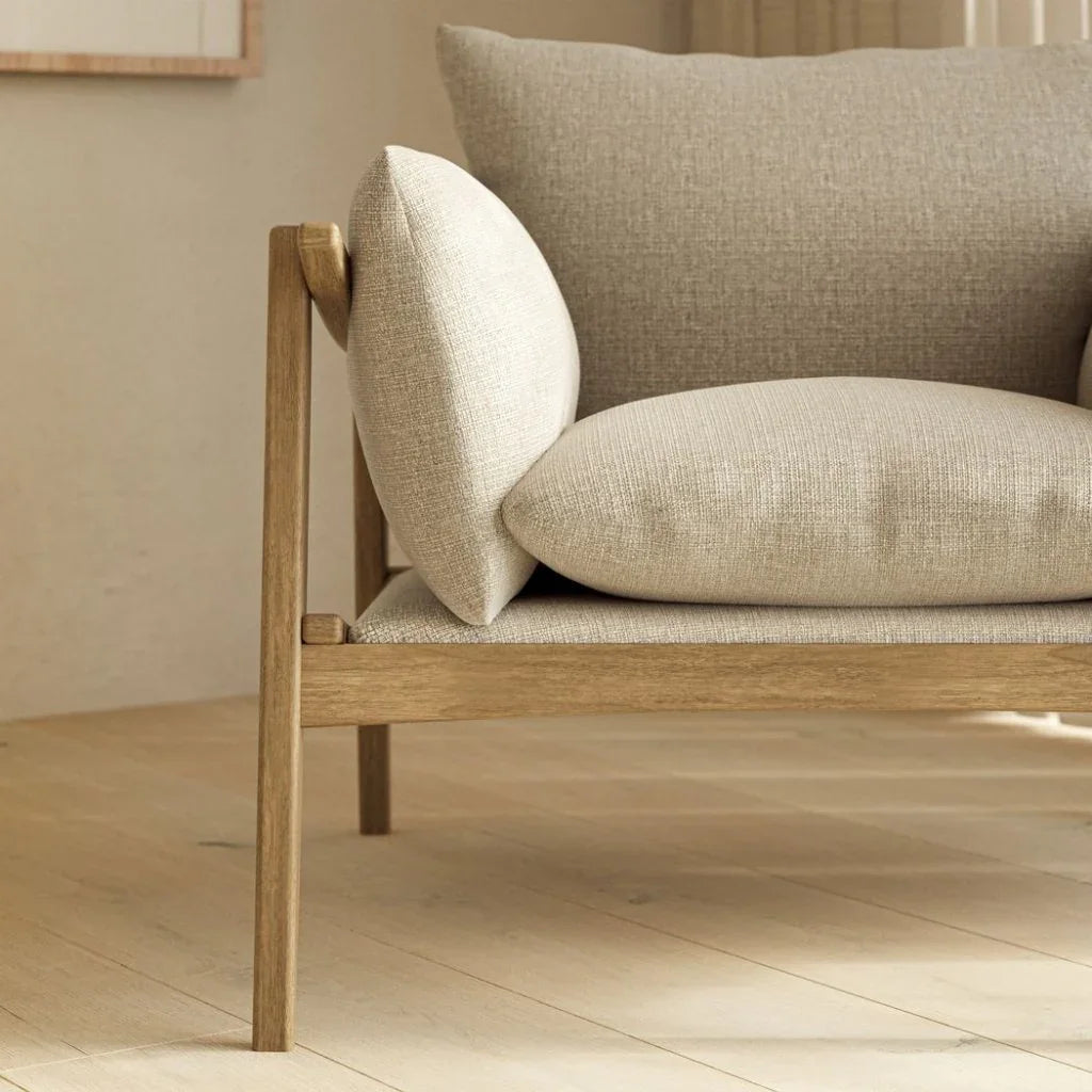 Hara Fabric Accent Chair - LOOMLAN - Urbia - Club Chairs