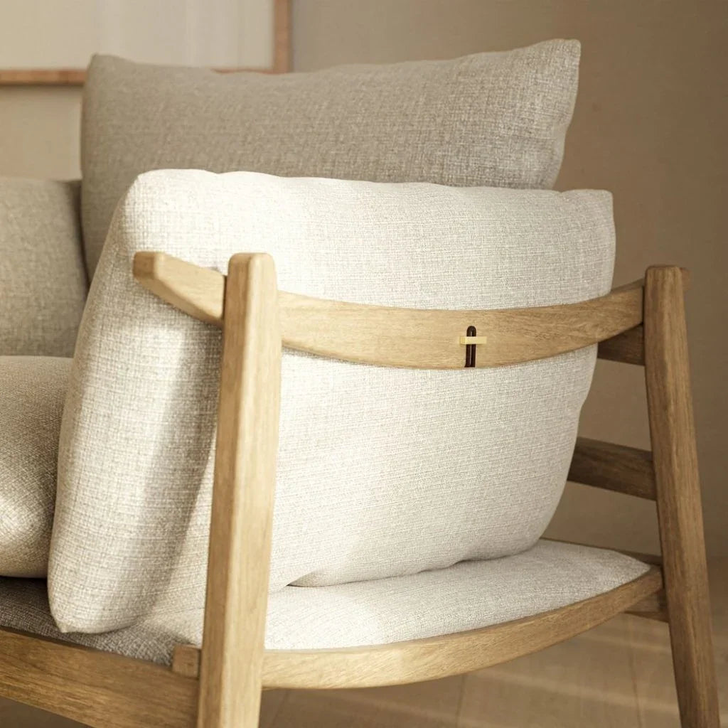 Hara Fabric Accent Chair - LOOMLAN - Urbia - Club Chairs