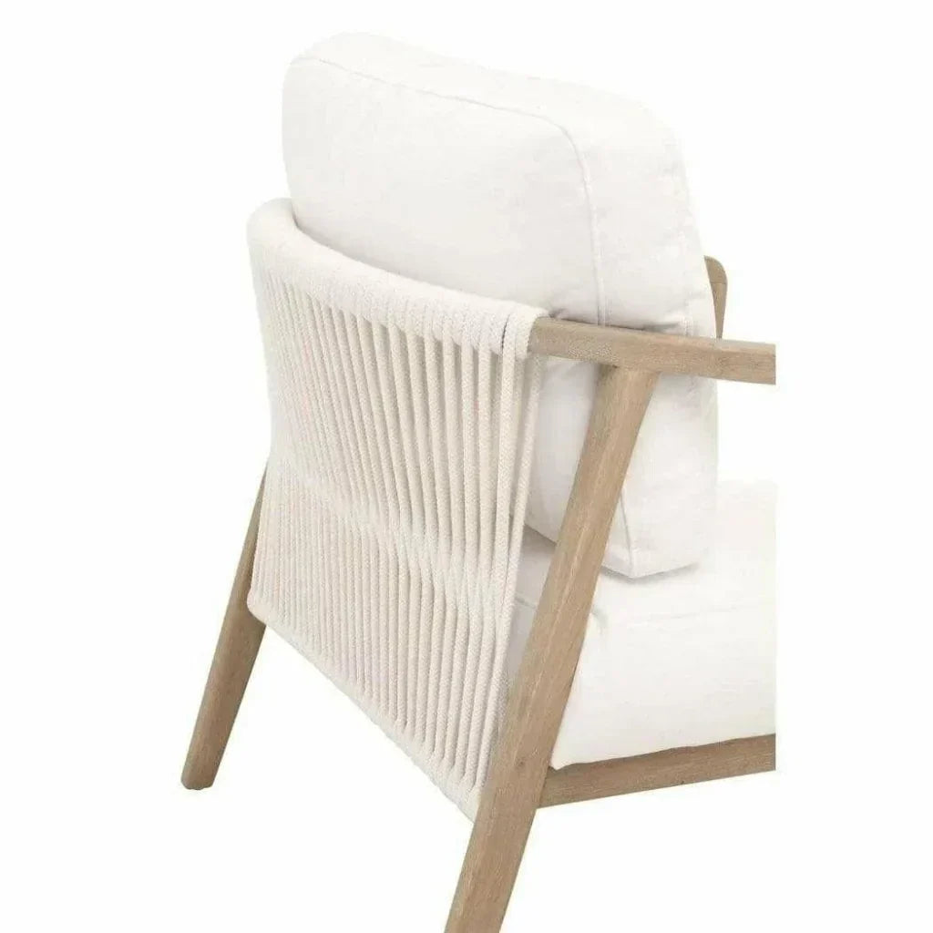 Harbor Club Chair LiveSmart White Rope Oak - LOOMLAN - Essentials For Living - Accent Chairs