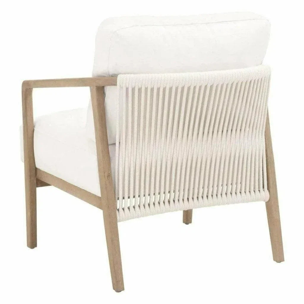 Harbor Club Chair LiveSmart White Rope Oak - LOOMLAN - Essentials For Living - Accent Chairs
