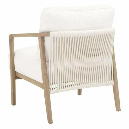 Harbor Club Chair LiveSmart White Rope Oak - LOOMLAN - Essentials For Living - Accent Chairs