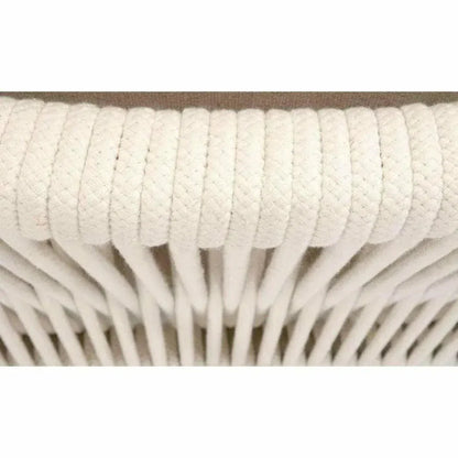 Harbor Club Chair White Rope Smoke Oak - LOOMLAN - Essentials For Living - Accent Chairs