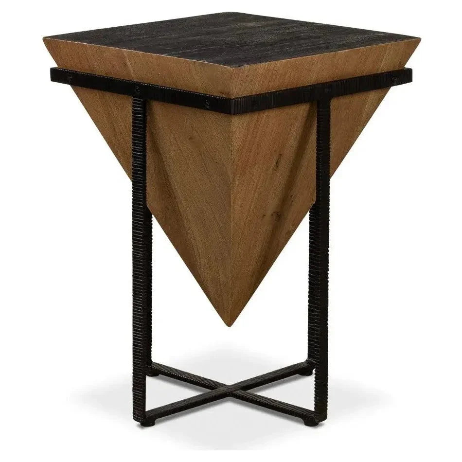 Hardy Inverted Obelisk Table - LOOMLAN - Sarreid - Side Tables