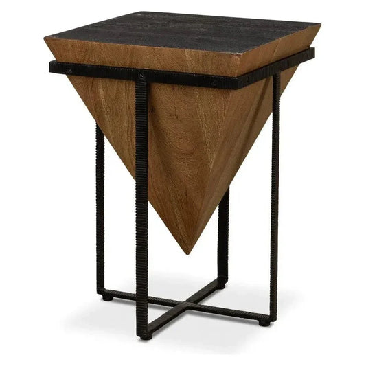 Hardy Inverted Obelisk Table - LOOMLAN - Sarreid - Side Tables