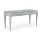 Harlee Glass Topped Grey Desk-Home Office Desks-Wildwood-LOOMLAN