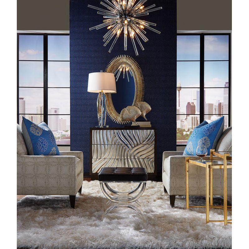 Harlow Acrylic Made Bedroom Bench - LOOMLAN - Wildwood - Bedroom Benches