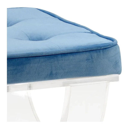 Harlow Acrylic Made Bedroom Bench - LOOMLAN - Wildwood - Bedroom Benches