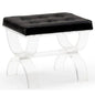 Harlow Acrylic Made Bedroom Bench - LOOMLAN - Wildwood - Bedroom Benches