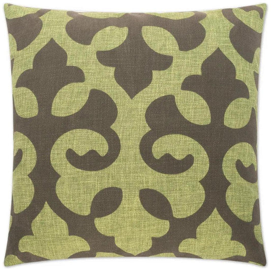 Harlow Green Green Throw Pillow With Insert - LOOMLAN - D.V. Kap - Throw Pillows