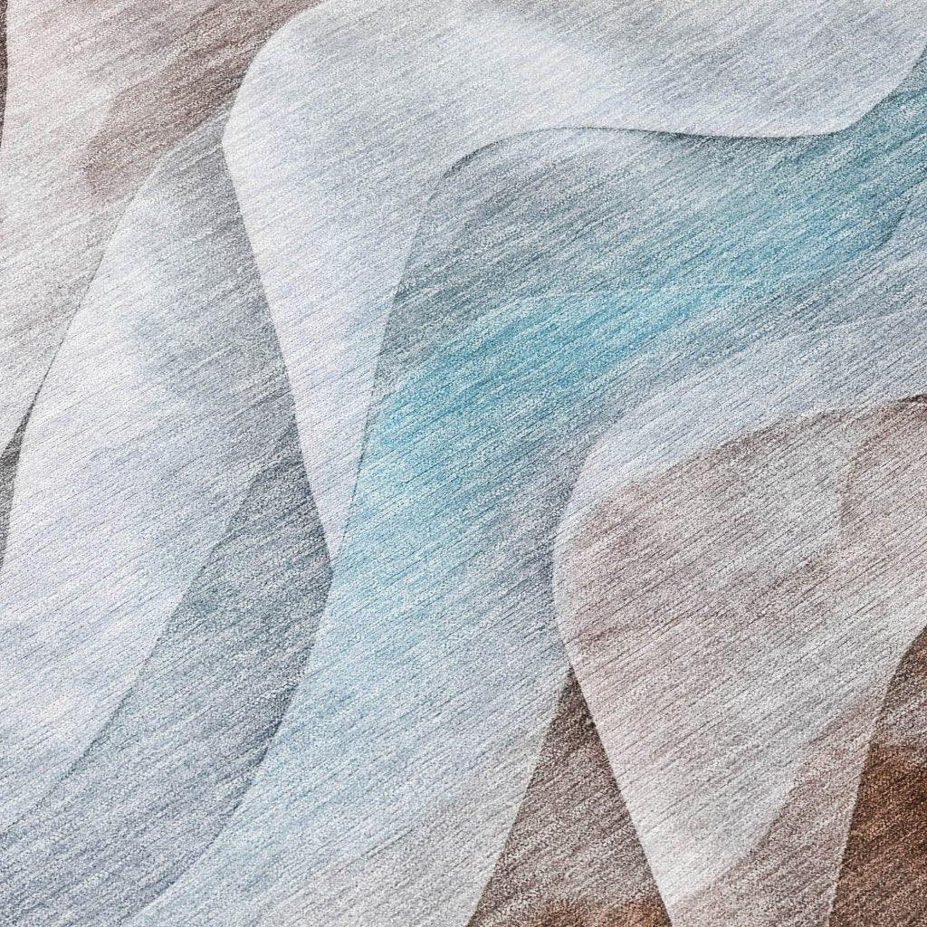 Harmona Brown Washable Indoor - Outdoor Rug - LOOMLAN - LOOMLAN Rugs - Outdoor Rugs