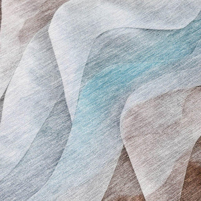 Harmona Brown Washable Indoor - Outdoor Rug - LOOMLAN - LOOMLAN Rugs - Outdoor Rugs