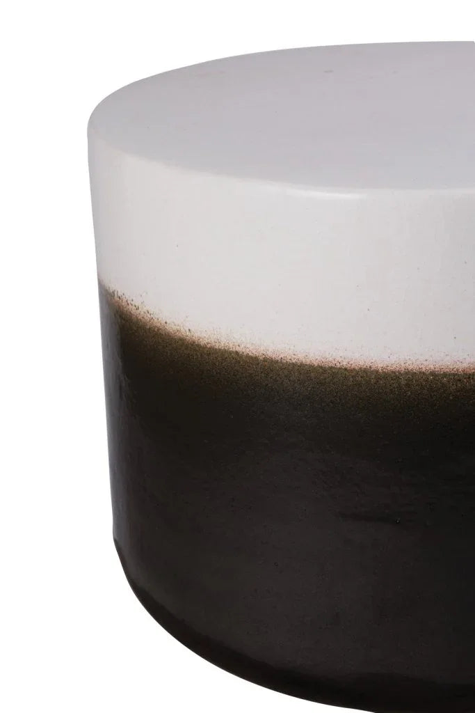 Harmony Ceramic Patio Accent Table - LOOMLAN - Seasonal Living - Outdoor Side Tables