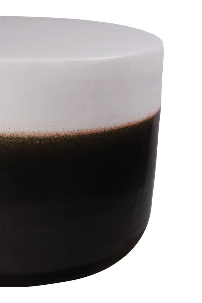 Harmony Ceramic Patio Accent Table - LOOMLAN - Seasonal Living - Outdoor Side Tables