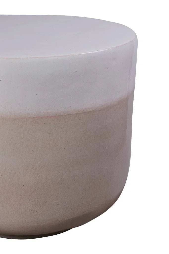 Harmony Ceramic Patio Accent Table - LOOMLAN - Seasonal Living - Outdoor Side Tables