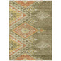 Harmony Green Washable Indoor-Outdoor Rug-Outdoor Rugs-LOOMLAN Rugs-2'6" x 3'10"-LOOMLAN