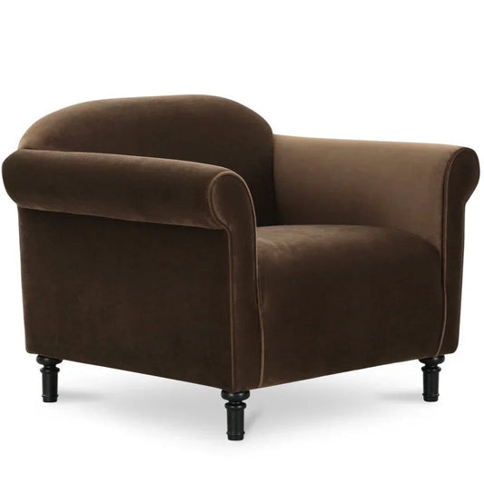 Harmony Modern Birch Legs Accent Chair - LOOMLAN - Moe's Home - Club Chairs