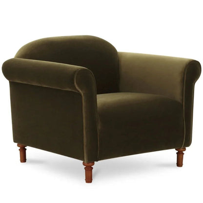 Harmony Modern Birch Legs Accent Chair - LOOMLAN - Moe's Home - Club Chairs