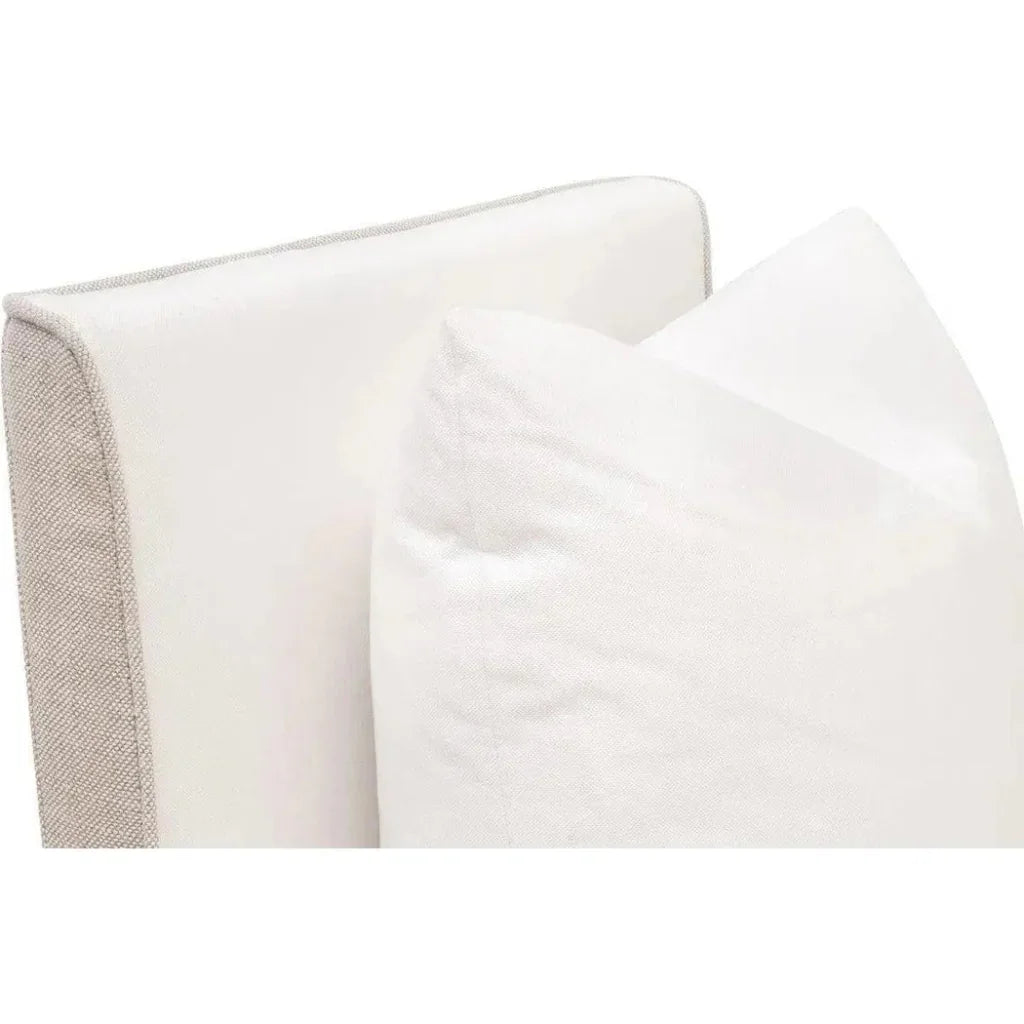 Harmony Two Tone Dining Arm Chair Casters - LOOMLAN - Essentials For Living - Dining Chairs