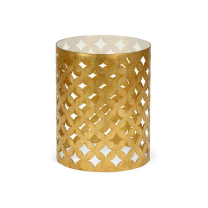 Harper Bunching Metalic Gold Framed Side Table - LOOMLAN - Chelsea House - Side Tables