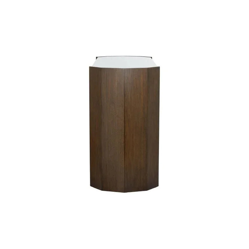 Harper Glass Top Wooden Console Cabinet - LOOMLAN - Wildwood - Accent Cabinets