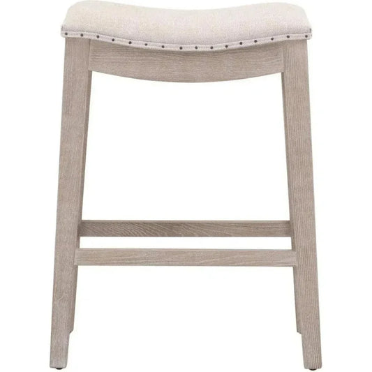 Harper Counter Stool Performance Linen Blend - LOOMLAN - Essentials For Living - Counter Stools
