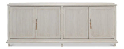 Harper Wooden White Sideboard - LOOMLAN - Sarreid - Sideboards